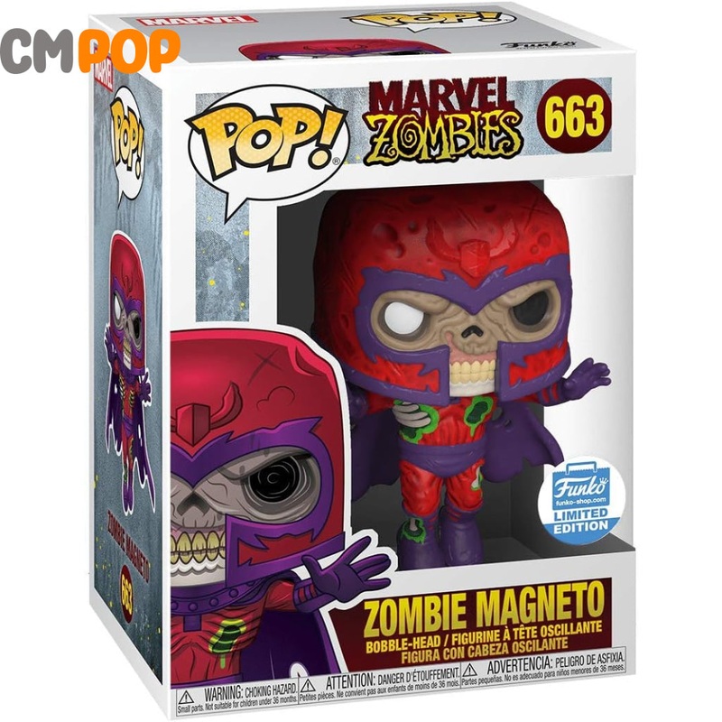 Zombie Magneto - #663 - Funko Pop! - Marvel - Marvel Zombies - Funko Limited Edition