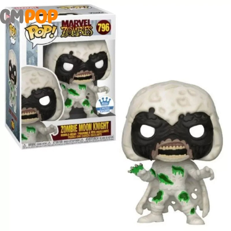 Zombie Moon Knight - #796 - Funko Pop! - Marvel Zombies - Funko Exclusive