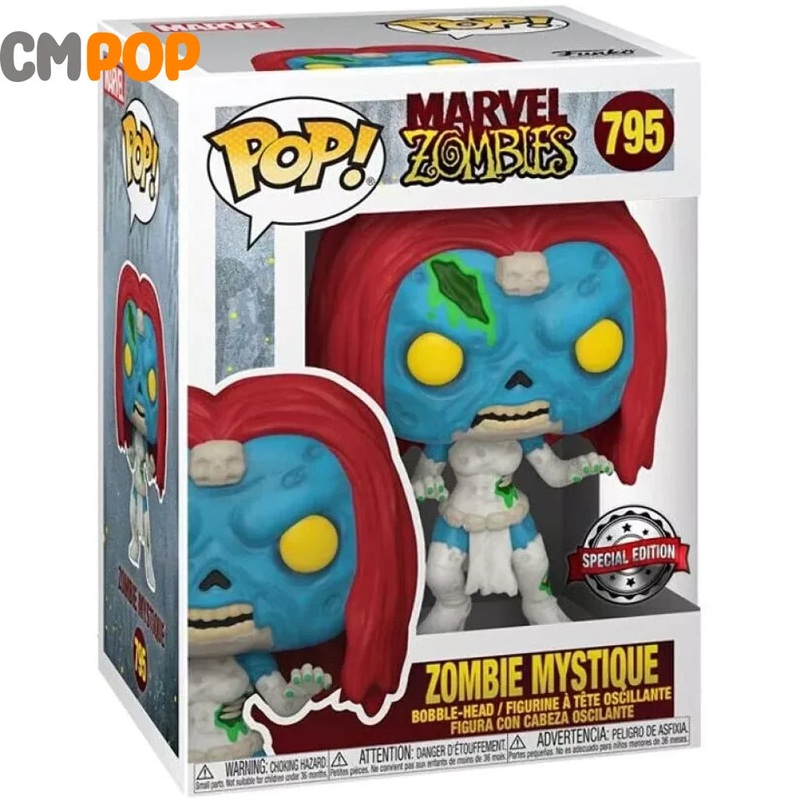 Zombie Mystique - #795 - Funko Pop! - Marvel - Zombies - Special Edition