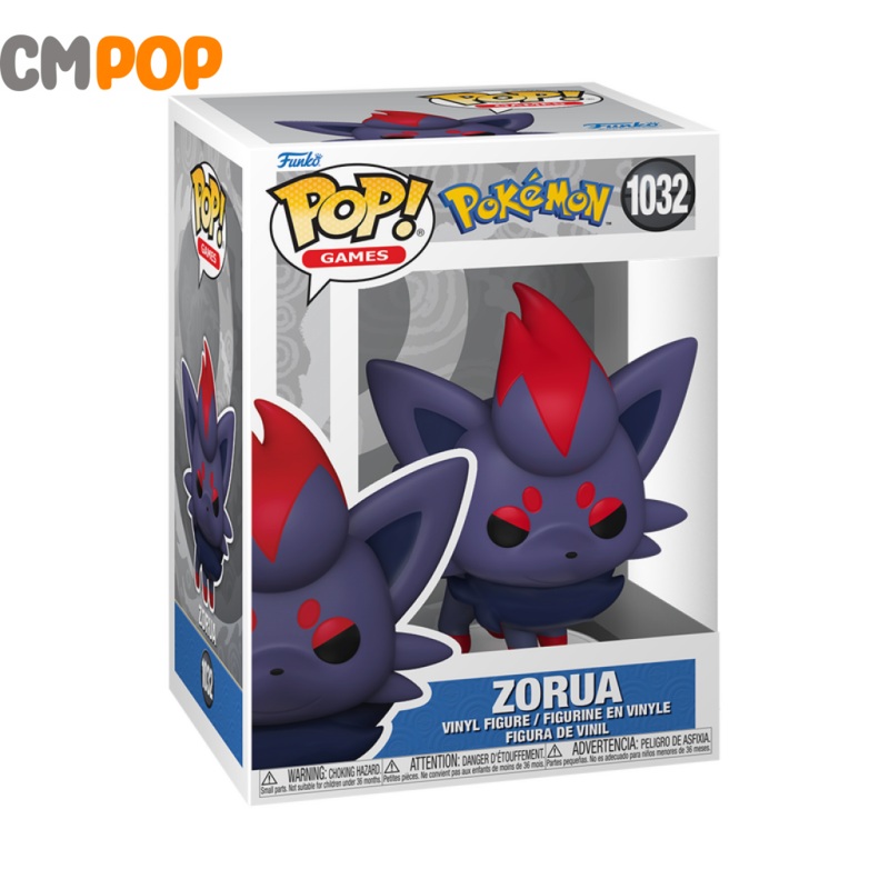 Zorua - #1032 - Funko Pop! - Games - Pokmon