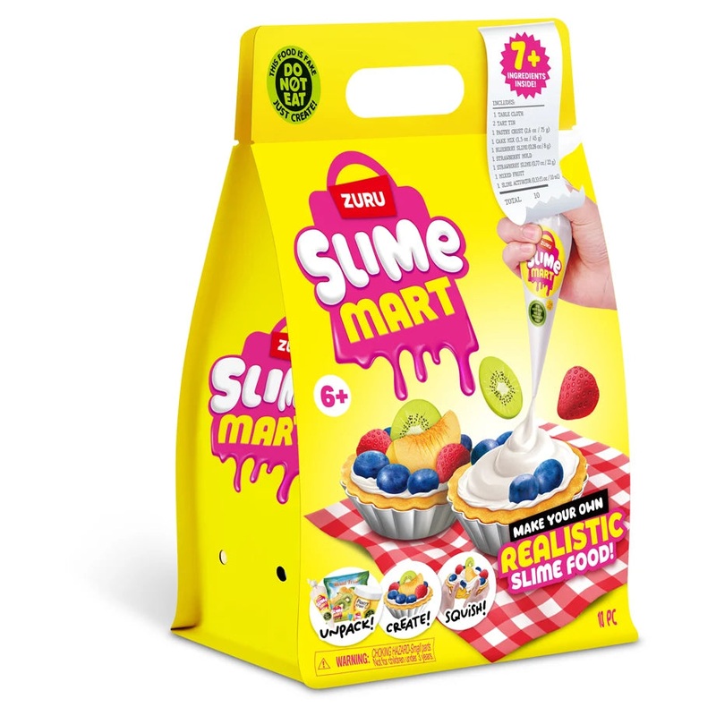 ZURU Slime Mart Series 1 Small Shopping Bag Fruit Tart Bag (12 pcs)